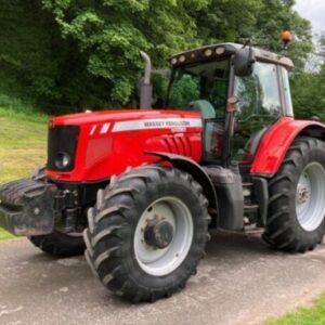 2008 MASSEY FERGUSON 6480 DYNA-6 TRACTOR C/W WEIGHTS